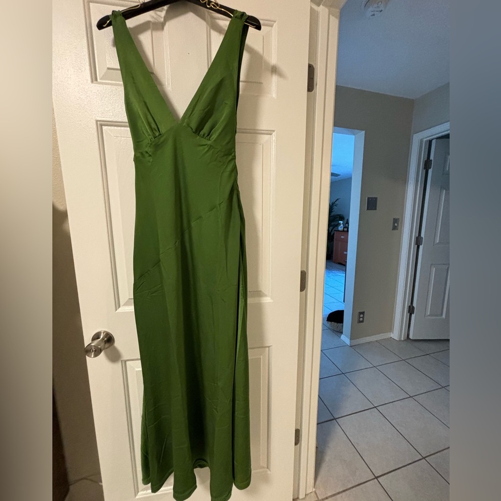 Green Bridesmaid Dress